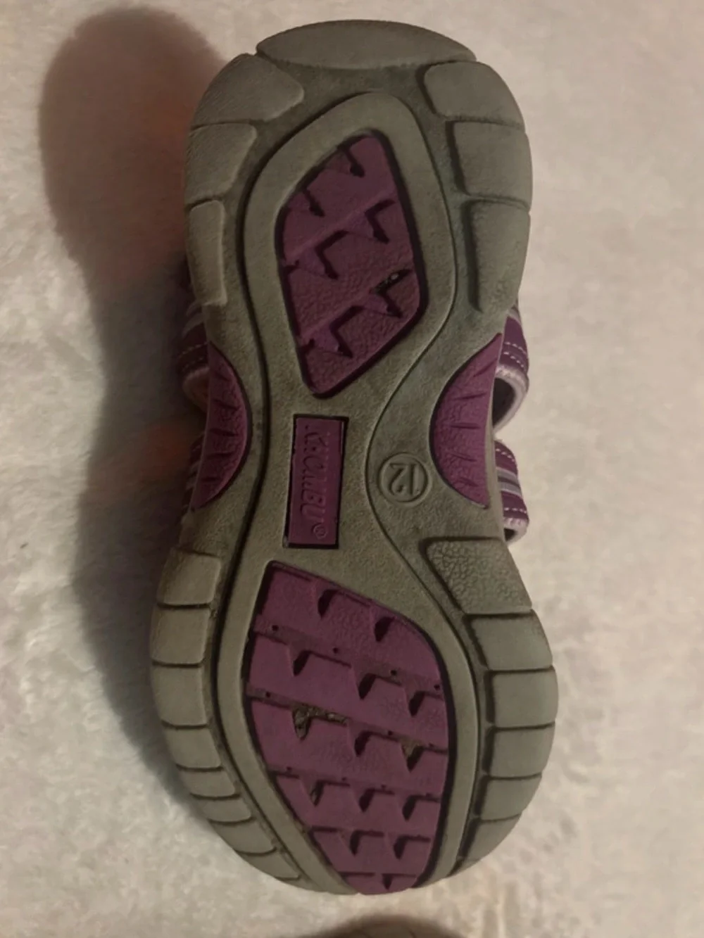 Kids Purple Sport Sandals - Khombu